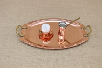 Copper Serving Tray Oval with Handles No2 Sixth Depiction