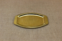 Brass Serving Tray Oval No1 First Depiction