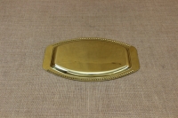 Brass Serving Tray Oval No1 Second Depiction