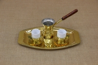 Brass Serving Tray Oval No1 Fourth Depiction