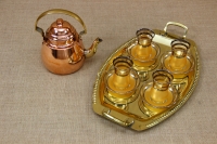 Brass Serving Tray Oval with Handles No2 Eleventh Depiction