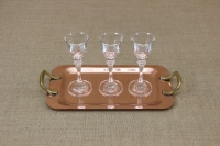Copper Serving Tray Rectangle with Handles No1 Tenth Depiction
