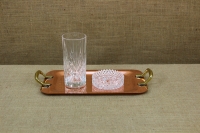 Copper Serving Tray Rectangle with Handles No1 Nineteenth Depiction