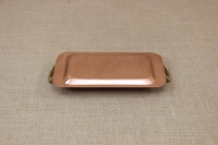 Copper Serving Tray Rectangle with Handles No1 Second Depiction