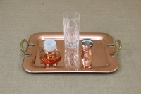 Copper Serving Tray Rectangle with Handles No2 Seventh Depiction