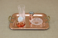 Copper Serving Tray Rectangle with Handles No2 Eighth Depiction