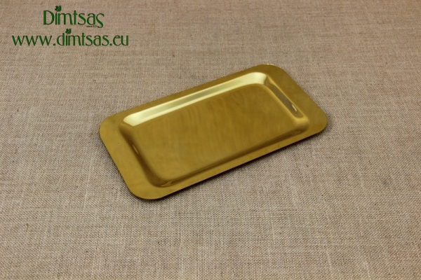 Brass Serving Tray Rectangle No1