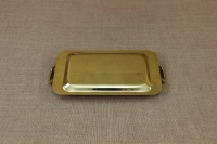 Brass Serving Tray Rectangle with Handles No1 Second Depiction