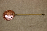 Copper Decorative Slotted Spoon Second Depiction
