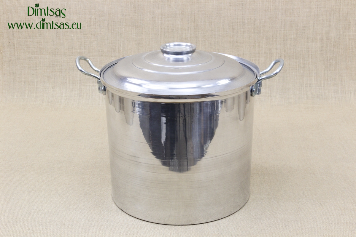 Aluminium Marmite - Cauldron No8 37 liters