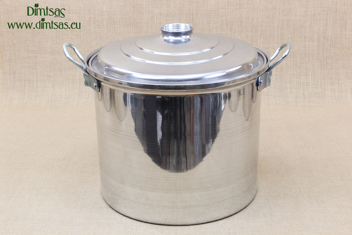 Aluminium Marmite - Cauldron No10 46 liters