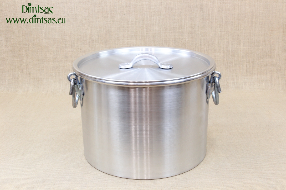 Aluminum Cauldron 63x39 113 Liters