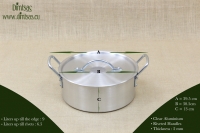 Aluminium Round Baking Pan Professional No30 6.5 liters Seventh Depiction