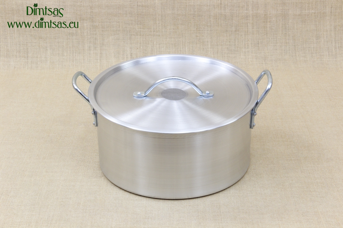 Aluminium Round Baking Pan Professional No38 18 liters