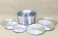 Aluminium Round Baking Pan Professional No50 49 liters Tenth Depiction