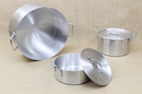 Aluminium Round Baking Pan Professional No50 49 liters Eighth Depiction