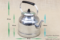 Aluminium Teapot No22 5 liters Eighth Depiction