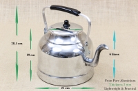 Aluminium Teapot No24 6 liters Eighth Depiction