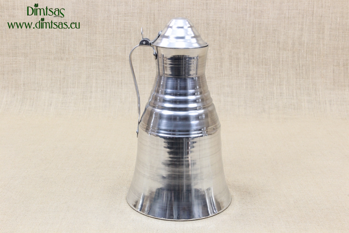 Aluminium Jug Greek - Turkish Traditional Gioumi No7 4.3 liters