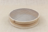Sieve for Frumenty Wooden 37 cm with Holes 3x2 mm First Depiction