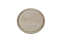 Wooden Cutting Board Round 27 cm Fourth Depiction
