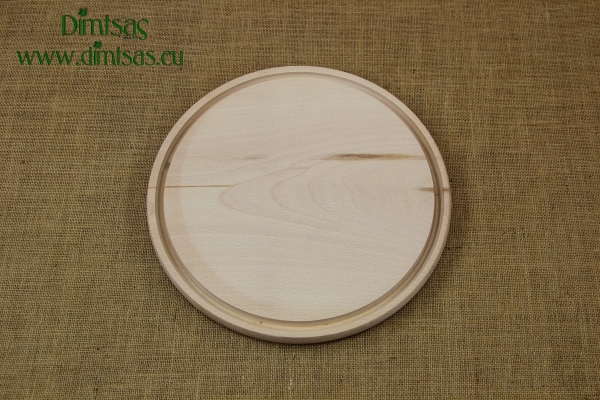 Wooden Cutting Board Round 30 cm