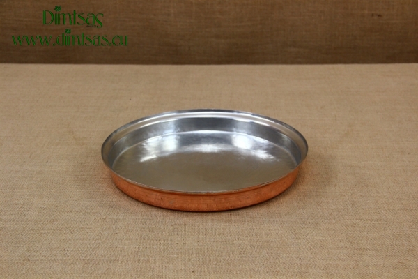 Copper Round Shallow Baking Pan No32