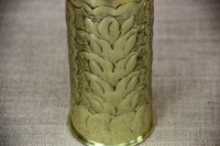 Βάζο - Οβίδα Μπρούτζινο Σκαλιστό Φύλλα Μέγεθος Νο1 Απεικόνιση Δεύτερη