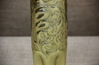 Βάζο - Οβίδα Μπρούτζινο Σκαλιστό Φύλλα Μέγεθος Νο3 Απεικόνιση Δεύτερη