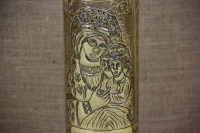 Trench Art Brass Shell Casing Engraved Holy Mary Size No5 Third Depiction