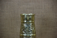 Trench Art Brass Shell Casing Engraved Flowers Size No6 Fifth Depiction