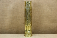 Trench Art Brass Shell Casing Engraved Holy Mary Size No7 Second Depiction