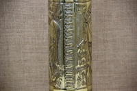 Trench Art Brass Shell Casing Engraved Holy Mary Size No7 Sixth Depiction