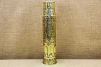 Trench Art Brass Shell Casing Engraved Saint George Size No7 First Depiction