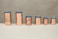 Copper Wine Jug Hammered 580 ml Tenth Depiction