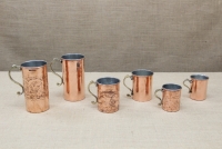 Copper Wine Jug Hammered 1000 ml Ninth Depiction