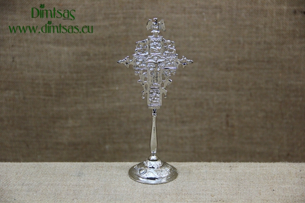 Bronze Nickel-Plated Blessing Cross