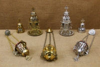 Brass Hanging Vigil Lamp Fifth Depiction