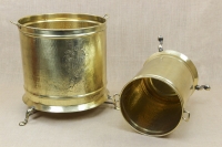 Used Candles Container Brass Eleventh Depiction