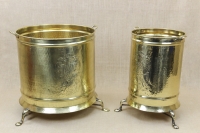 Used Candles Container Brass Thirteenth Depiction