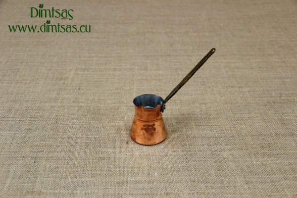 Copper Coffee Pot with Wide Spout No4