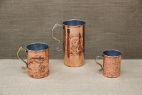 Copper Wine Jug Engraved 300 ml Seventh Depiction