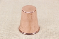 Conical Copper Glass Hammered Series 1 300 ml Second Depiction