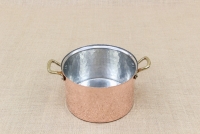 Copper Hammered Pot 21 cm 3.6 Litres First Depiction