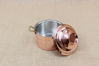 Copper Hammered Pot 21 cm 3.6 Litres Second Depiction
