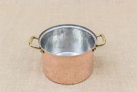 Copper Hammered Pot 23 cm 4.9 Litres First Depiction