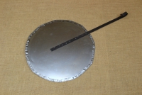 Round Metal Griddle No45 with Long Handle Third Depiction