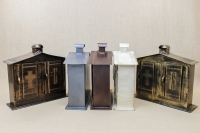 Double Cemetery Candle Box Wrought Grey Thirteenth Depiction
