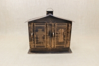 Double Cemetery Candle Box Patina Copper First Depiction