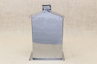 Big Cemetery Candle Box with Glass Inox Sixth Depiction